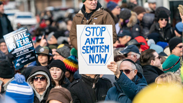 Jewish Solidarity March Held In Response To Rise In Anti-Semitism 